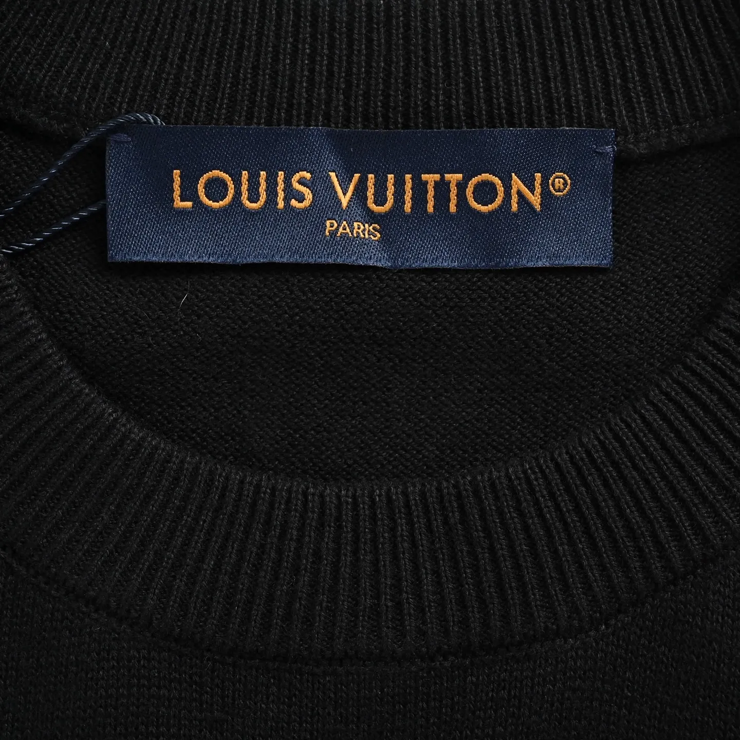 Louis Vuitton/Louis Vuitton 26ss presbyopia hot diamond knitted short sleeves